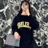 Celine Cracked Print Hoodie