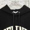 Celine Cracked Print Hoodie
