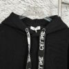 6931a19bccd8ab3d7af95a1c CELINE Letter Tape Drawstring Hoodie