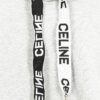 6931a19cccd8ab3d7af95a26 CELINE Letter Tape Drawstring Hoodie