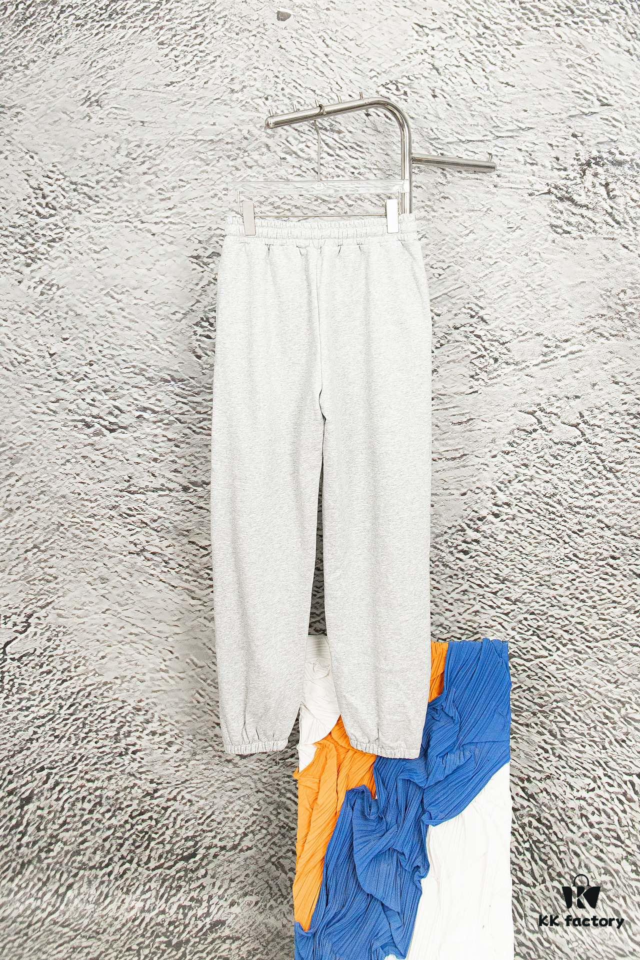 6931a19dccd8ab3d7af95a41 CELINE Klein Blue Letter Logo Sporty Casual Pants Y056