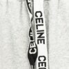 6931a19dccd8ab3d7af95a43 CELINE Klein Blue Letter Logo Sporty Casual Pants Y056