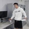 6931a19dccd8ab3d7af95a49 CELINE Classic Capsule Series Hooded Sweatshirt
