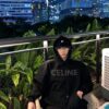 6931a1a0ccd8ab3d7af95a76 Celine 23SS Rhinestone Letter Embellished Hoodie Unisex High-End Version