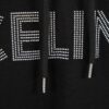 6931a1a0ccd8ab3d7af95a7f Celine 23SS Rhinestone Letter Embellished Hoodie Unisex High-End Version