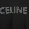 6931a1a0ccd8ab3d7af95a83 Celine 23SS Rhinestone Letter Embellished Hoodie Unisex High-End Version