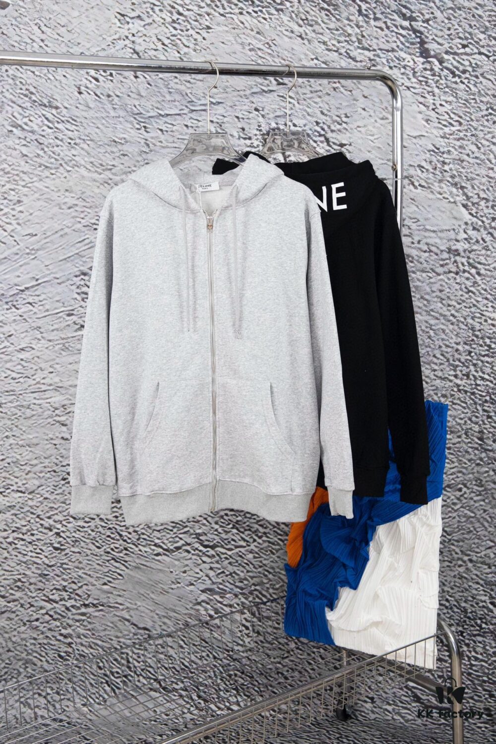 CELINE Classic Capsule Series Zip-Up Jacket