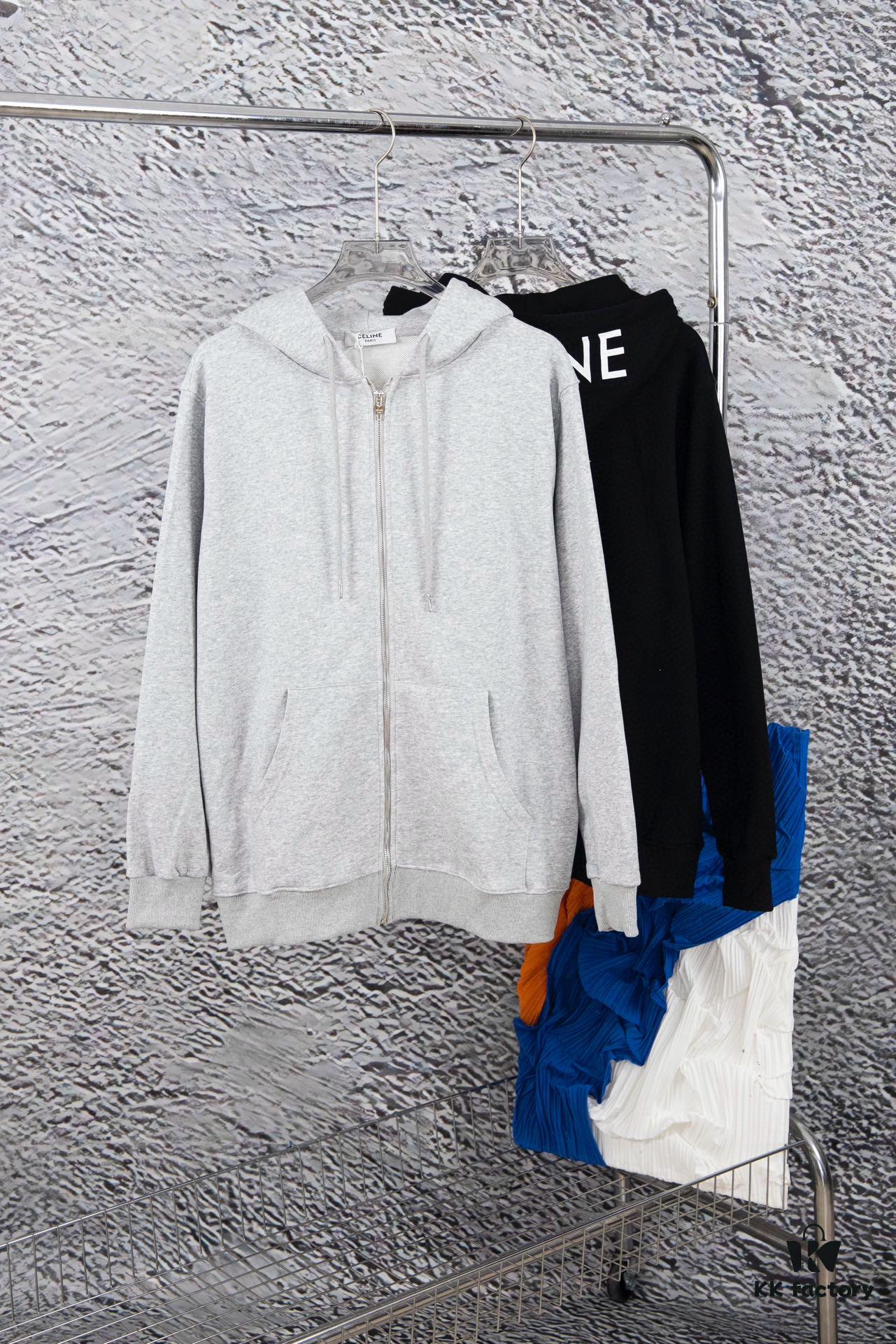 CELINE Classic Capsule Series Zip-Up Jacket