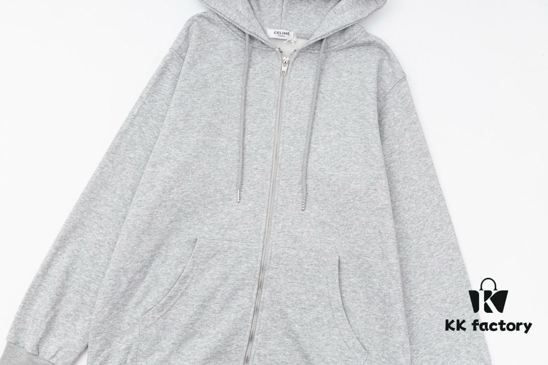 6931a1a3ccd8ab3d7af95ac0 CELINE Classic Capsule Series Zip-Up Hoodie