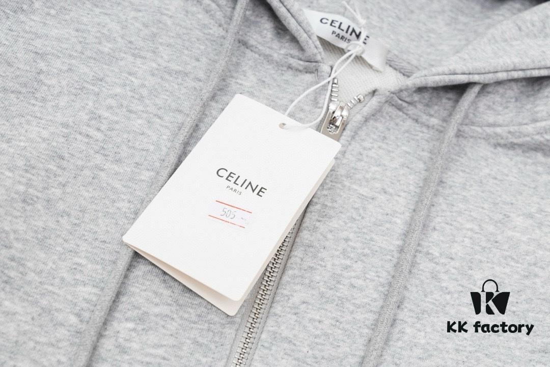 6931a1a4ccd8ab3d7af95ac3 CELINE Classic Capsule Series Zip-Up Hoodie