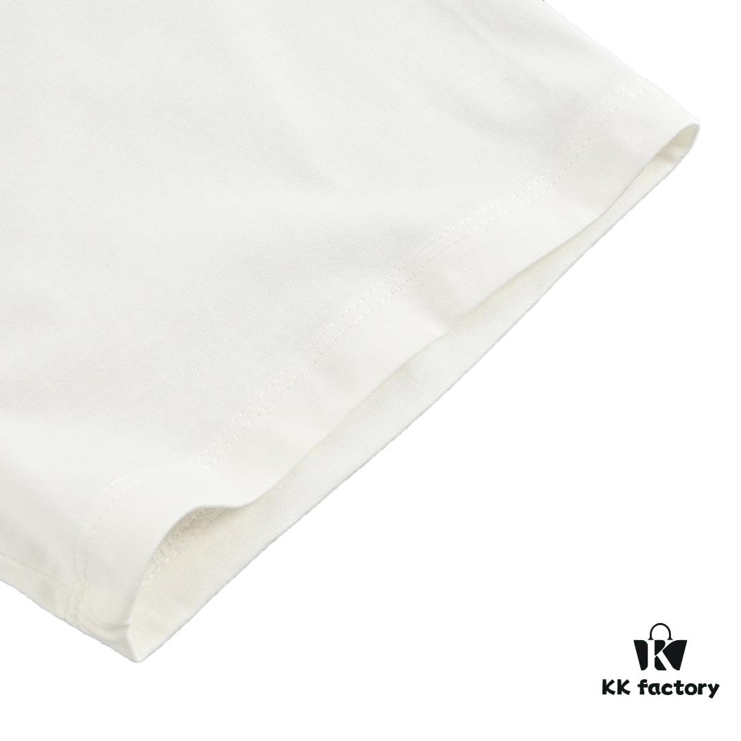 Celine Basic Logo Print Short-Sleeve T-Shirt