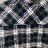 Celine 24sd Autumn-Winter Bestseller Arc de Triomphe Single-Breasted Green Plaid Tweed Coat Shirt, High-End Version