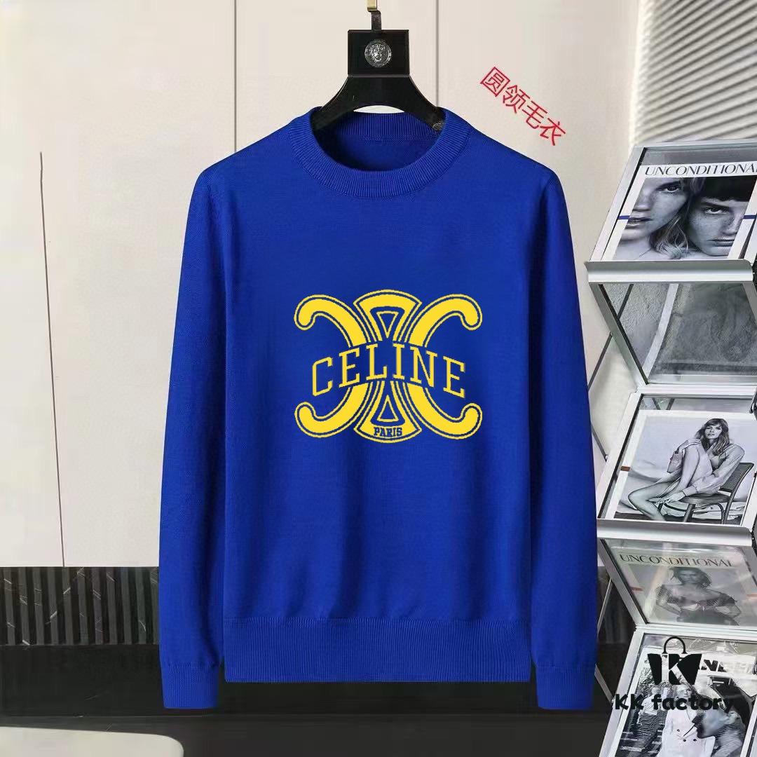 6931a1abccd8ab3d7af95b55 CELINE Fall/Winter Classic Crewneck Wool Pullover, 2025 Latest Design, Premium Wool Blend, Slim Fit, Timeless Style