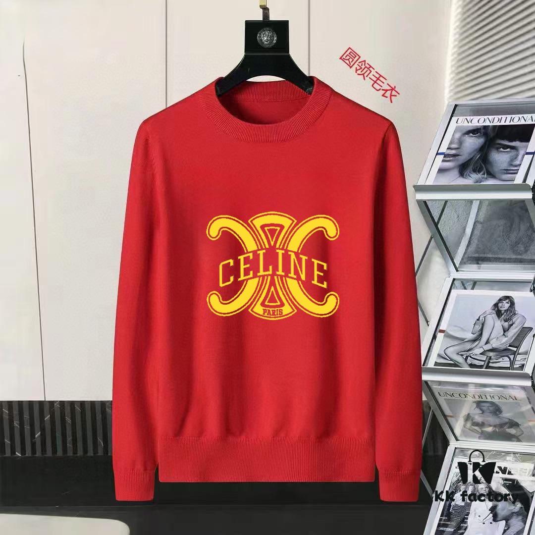 6931a1abccd8ab3d7af95b57 CELINE Fall/Winter Classic Crewneck Wool Pullover, 2025 Latest Design, Premium Wool Blend, Slim Fit, Timeless Style