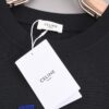 6931a1acccd8ab3d7af95b6a New Arrival 25S Celine Flocked Letter T-Shirt, Pre-washed Cotton Fabric, Soft and Skin-friendly, Unisex Loose Fit