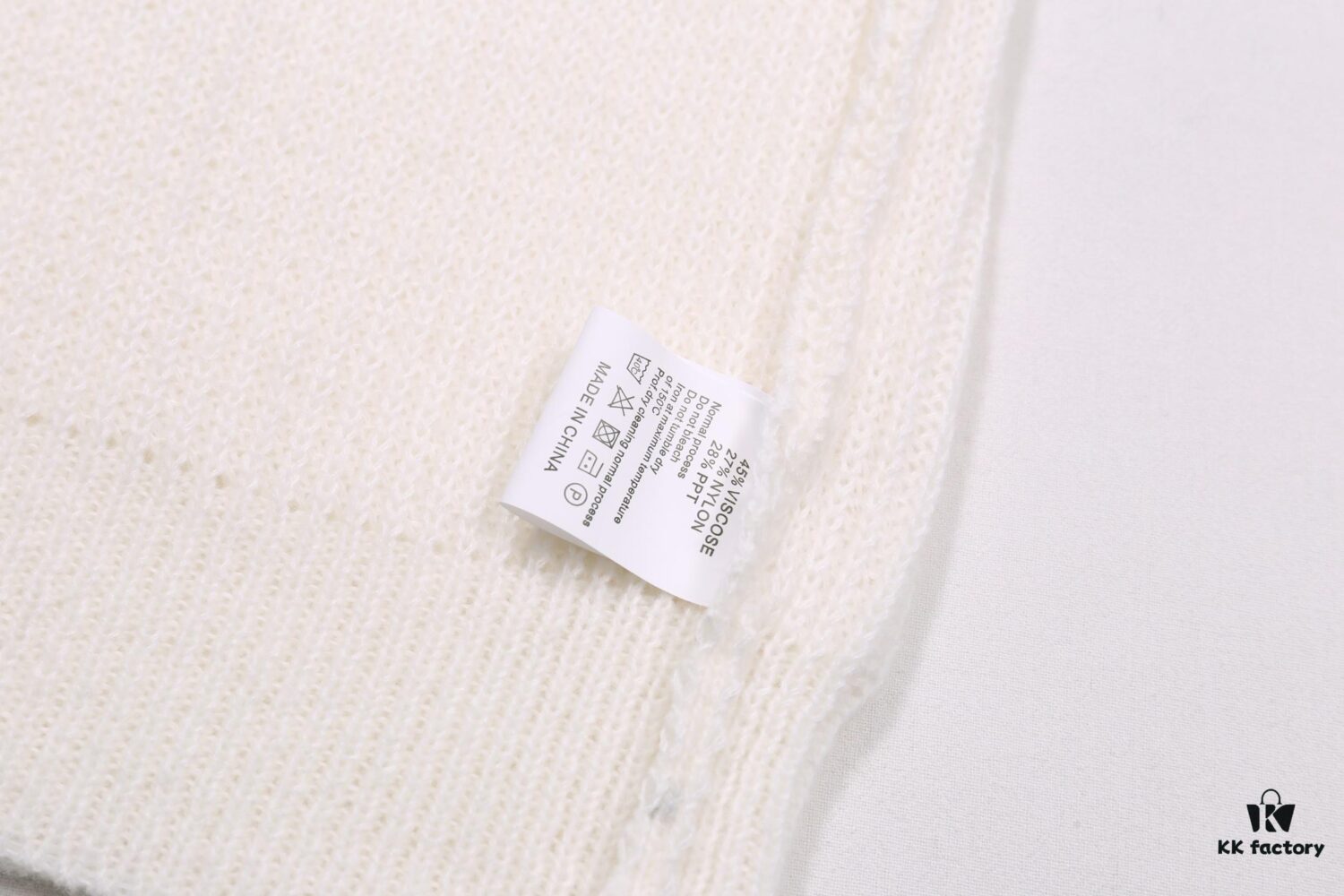 Celine Embroidered Letter Round Neck Wool Sweater