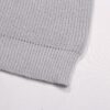Celine Embroidered Letter Round Neck Wool Sweater