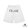 6931a1aeccd8ab3d7af95b93 CELINE Letter Logo Shorts Classic Capsule Collection