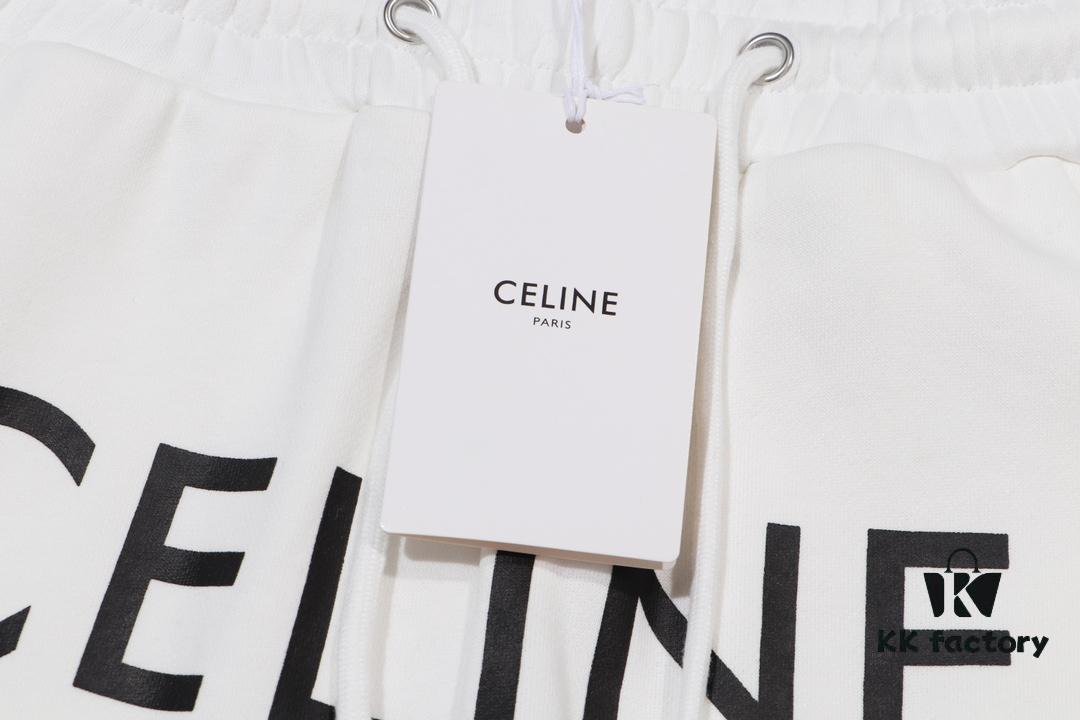 6931a1afccd8ab3d7af95b95 CELINE Letter Logo Shorts Classic Capsule Collection