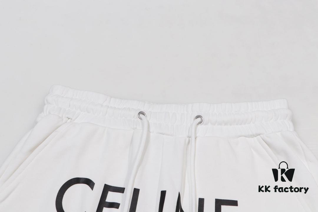 6931a1afccd8ab3d7af95b97 CELINE Letter Logo Shorts Classic Capsule Collection