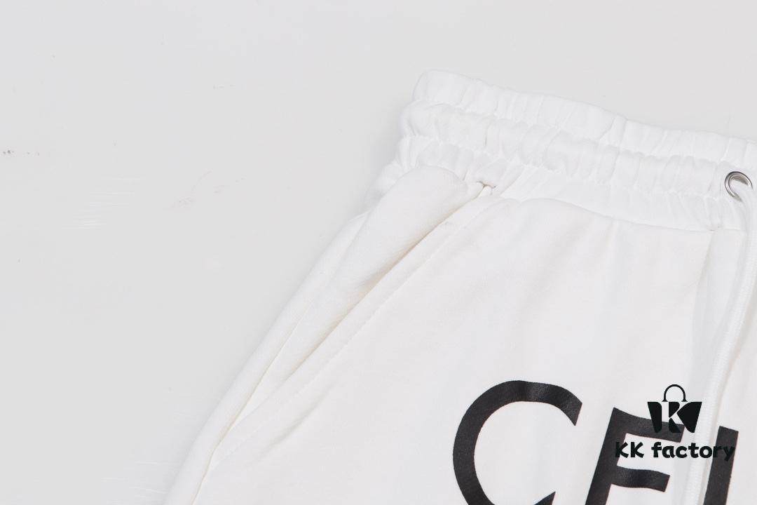 6931a1afccd8ab3d7af95b99 CELINE Letter Logo Shorts Classic Capsule Collection