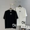 6931a1afccd8ab3d7af95ba5 CHANEL 25s New Arrival Designer T-Shirt, Unisex Limited Edition – Classic Embroidery, Premium 280g 40s Double-Yarn Smooth Cotton Fabric, Soft and Comfortable