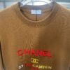 6931a1b1ccd8ab3d7af95bc7 CHANEL Embroidered Short Sleeve T-Shirt (Top-tier Version, Different from Standard Stock) Unisex Design