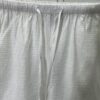 Chanel 25SS New Arrival Bermuda Shorts in Silk and Cotton Jacquard Solid Color with Openwork and Drawstring Casual Design