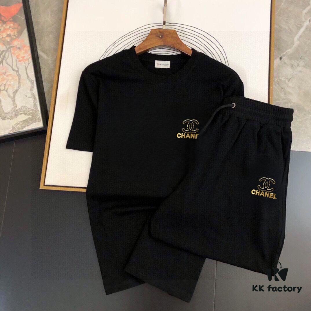 6931a1b3ccd8ab3d7af95be8 CHANEL Chanel 2025 New Men's Short Sleeve T-Shirt and Shorts Set! Official Website Synchronized Sales! High-End Version Available on Market! Exquisite Soft Touch for Ultimate Comfort! Excellent Three-Dimensional Tailoring and Silhouette!