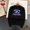 CHANEL Fall/Winter Classic Round-Neck Pullover Wool Sweater, 2025 Newest Release, Perfect Proportion, Slim-Fit Soft Cashmere-Like Wool Blend