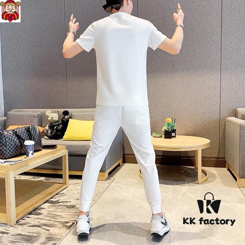 6931a1b5ccd8ab3d7af95c0d CHANEL Men's Summer High-Quality Double-Mercerized Cotton Suit Set, Imported Premium Fabric, Fashion Trend Style, Versatile and Elegant Design
