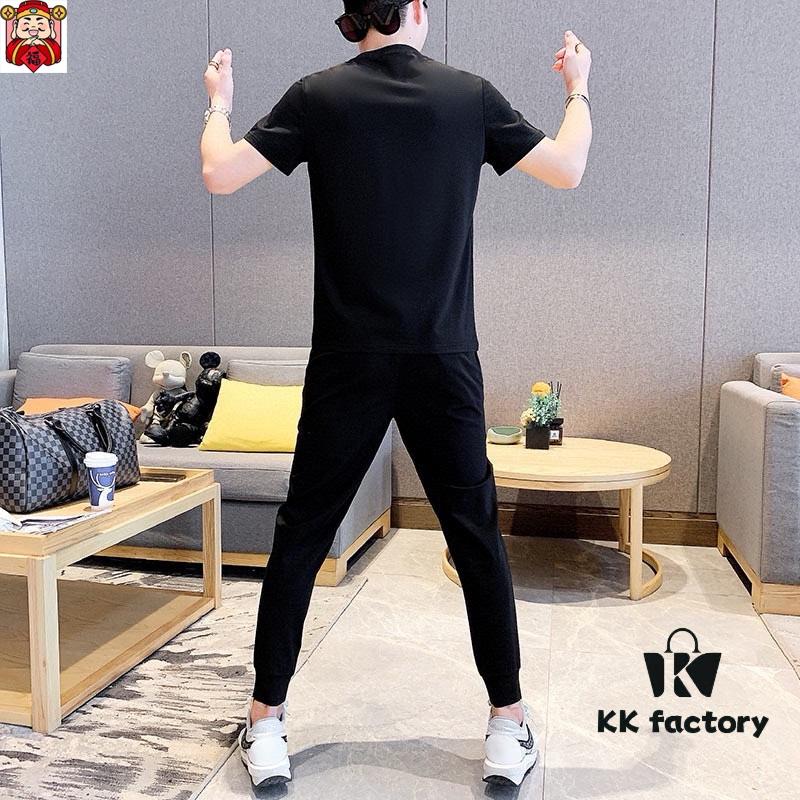 6931a1b5ccd8ab3d7af95c0e CHANEL Men's Summer High-Quality Double-Mercerized Cotton Suit Set, Imported Premium Fabric, Fashion Trend Style, Versatile and Elegant Design