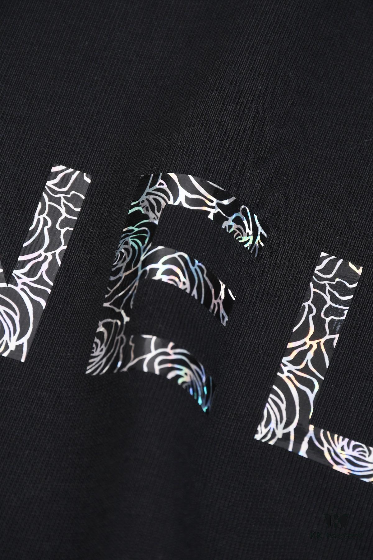 New Arrival 25S Chanel Camellia Letter T-Shirt, Premium Cotton Washed Fabric, Unisex Loose Fit Fashion Style