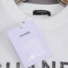 6931a1b6ccd8ab3d7af95c20 New Arrival 25S Chanel Camellia Letter T-Shirt, Washed Cotton Fabric, Unisex Loose Fit