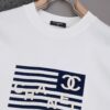 6931a1b6ccd8ab3d7af95c27 New Arrival 25S Chanel Flocked Pressure Gel T-Shirt, Pre-washed Cotton Fabric, Soft and Skin-friendly, Unisex Loose Fit