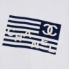 6931a1b6ccd8ab3d7af95c29 New Arrival 25S Chanel Flocked Pressure Gel T-Shirt, Pre-washed Cotton Fabric, Soft and Skin-friendly, Unisex Loose Fit