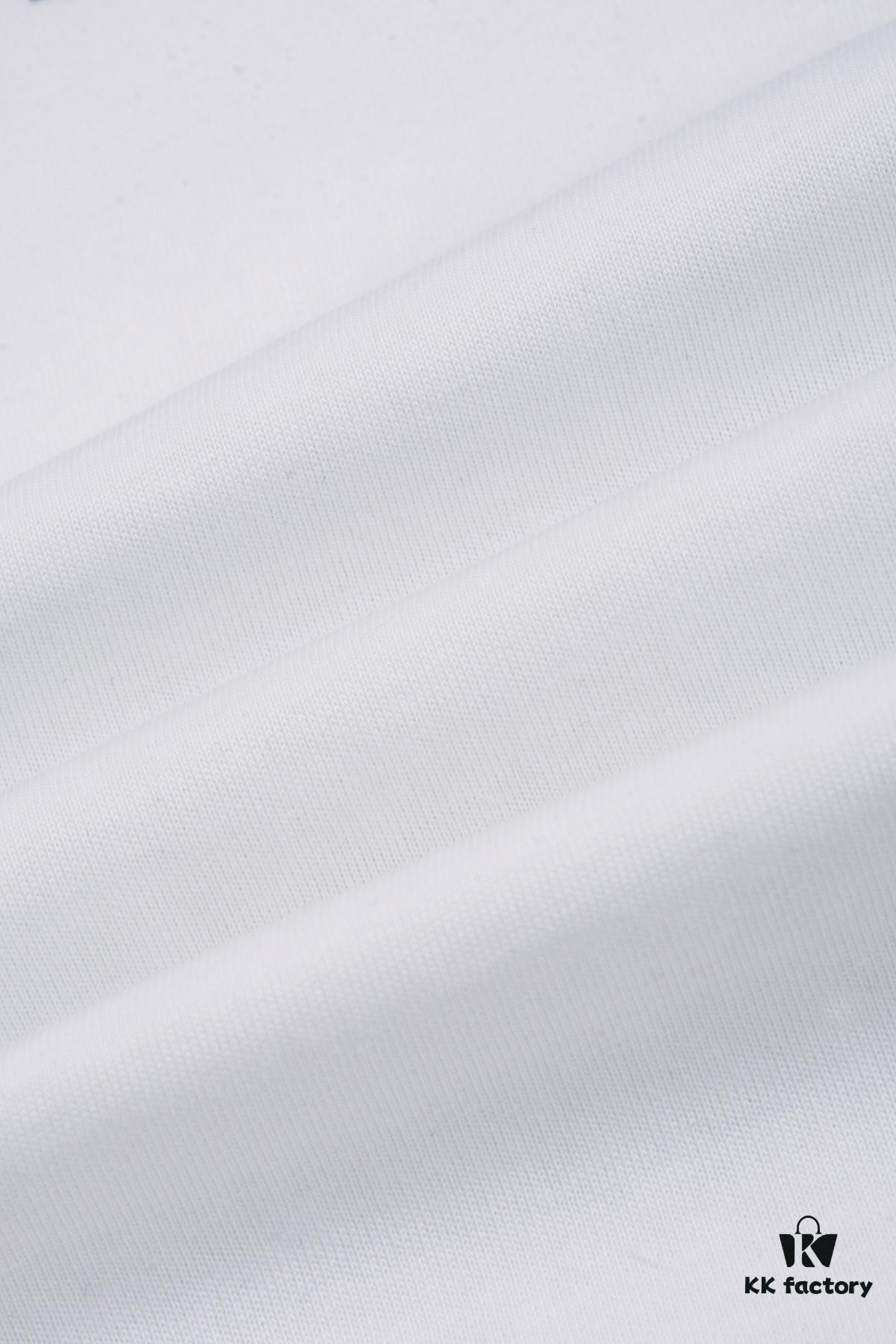 6931a1b7ccd8ab3d7af95c2d New Arrival 25S Chanel Flocked Pressure Gel T-Shirt, Pre-washed Cotton Fabric, Soft and Skin-friendly, Unisex Loose Fit