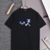 6931a1b7ccd8ab3d7af95c2f New Arrival 25S Chanel Flocked Pressure Gel T-Shirt, Pre-washed Cotton Fabric, Unisex Loose Fit, Soft and Skin-friendly
