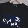 6931a1b7ccd8ab3d7af95c30 New Arrival 25S Chanel Flocked Pressure Gel T-Shirt, Pre-washed Cotton Fabric, Unisex Loose Fit, Soft and Skin-friendly