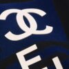 6931a1b7ccd8ab3d7af95c32 New Arrival 25S Chanel Flocked Pressure Gel T-Shirt, Pre-washed Cotton Fabric, Unisex Loose Fit, Soft and Skin-friendly