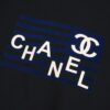 6931a1b7ccd8ab3d7af95c33 New Arrival 25S Chanel Flocked Pressure Gel T-Shirt, Pre-washed Cotton Fabric, Unisex Loose Fit, Soft and Skin-friendly