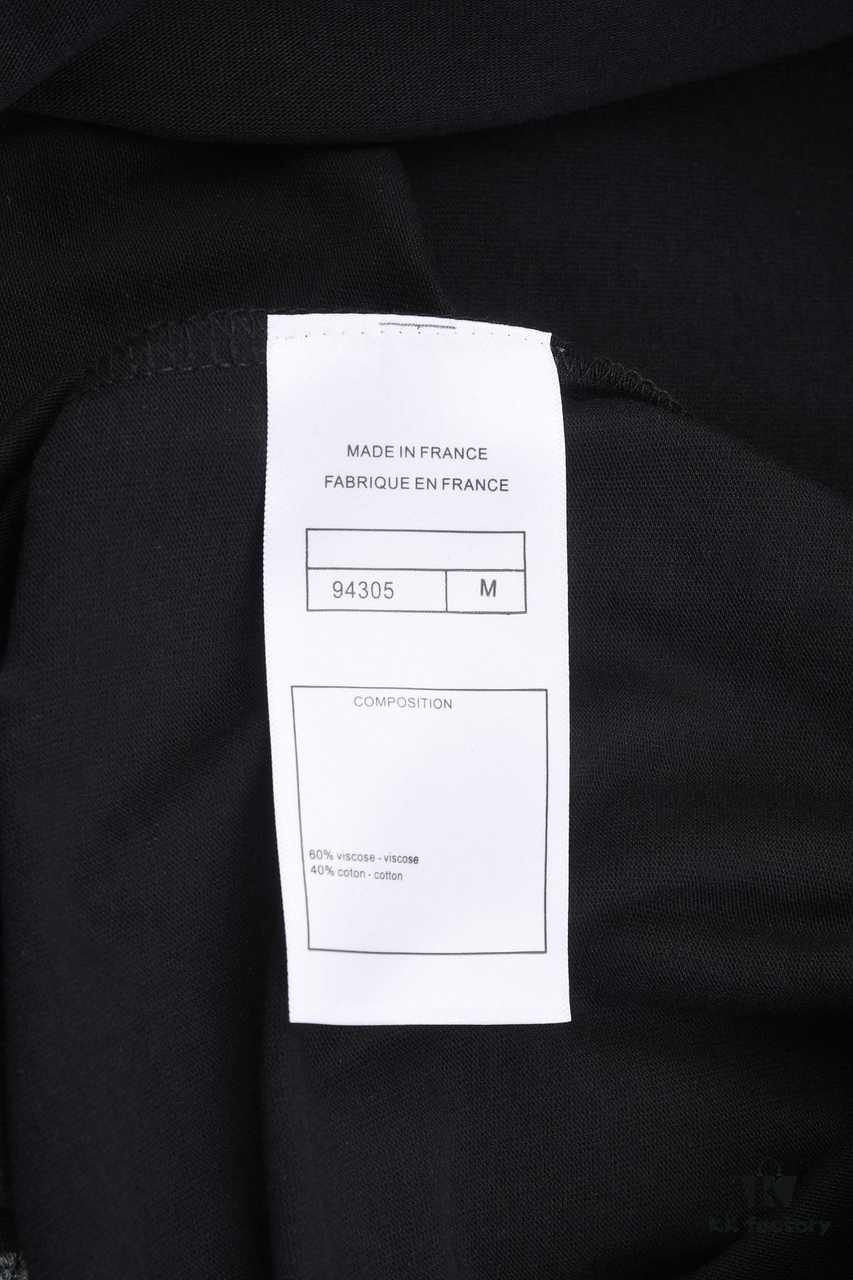 6931a1b7ccd8ab3d7af95c37 New Arrival 25S Chanel Flocked Pressure Gel T-Shirt, Pre-washed Cotton Fabric, Unisex Loose Fit, Soft and Skin-friendly