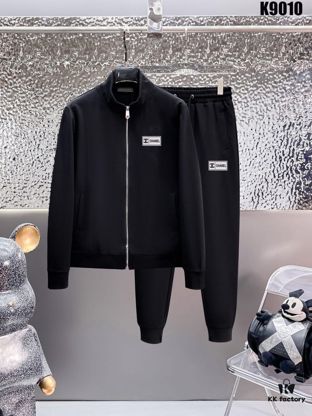 CHANEL (Perfect for Plus-Size) Hot-Selling Knit Cardigan and Sweatshirt Set – Official Website Original Version, 2025 New Arrival, Premium Natural Roman Cotton 100%, Elegant and Comfortable, Authentic Hardware, Retail Size M to 5XL (Fits up to 220 lbs)