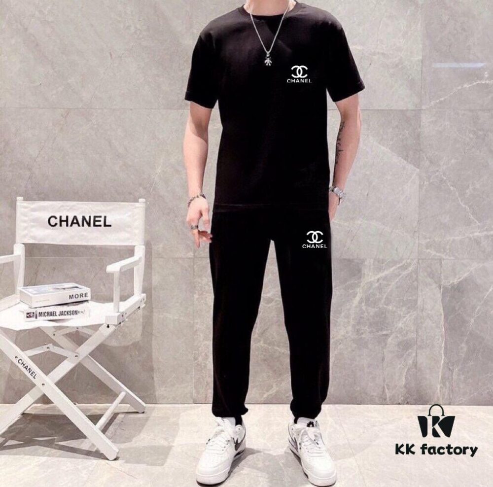 6931a1baccd8ab3d7af95c77 CHANEL Men's Summer High-Quality Double-Mercerized Cotton Suit Set, Imported Premium Fabric, Fashion Trend Style, Simple and Elegant Design