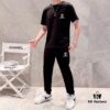 6931a1bbccd8ab3d7af95c7a CHANEL Men's Summer High-Quality Double-Mercerized Cotton Suit Set, Imported Premium Fabric, Fashion Trend Style, Simple and Elegant Design