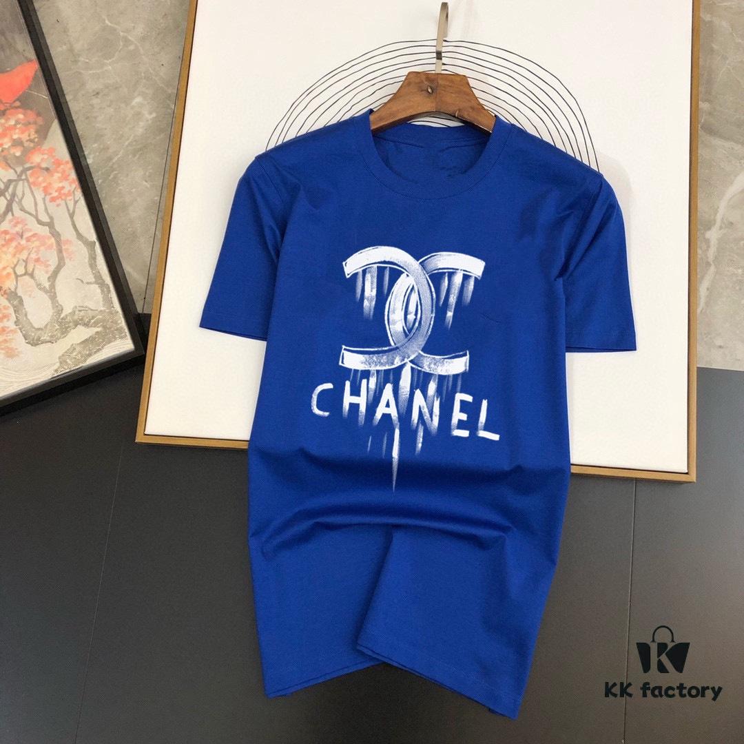 6931a1bbccd8ab3d7af95c83 CHANEL Original Men's Casual Short-Sleeve T-Shirt, 2025 Spring/Summer New Arrival, Premium Logo Craftsmanship, High-End Silky Cotton Fabric, Stylish and Versatile Design