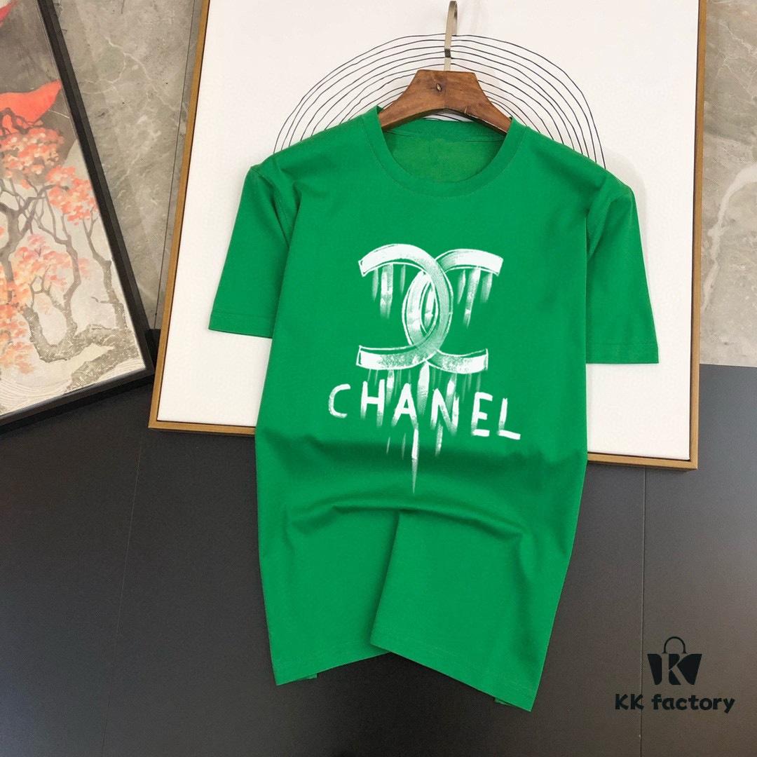 6931a1bbccd8ab3d7af95c84 CHANEL Original Men's Casual Short-Sleeve T-Shirt, 2025 Spring/Summer New Arrival, Premium Logo Craftsmanship, High-End Silky Cotton Fabric, Stylish and Versatile Design
