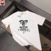 6931a1bbccd8ab3d7af95c8a CHANEL Men's Casual Short-Sleeve T-Shirt, 2025 Spring/Summer New Arrival, Premium Logo Embroidery, Imported Silk-Cotton Fabric, Slim Fit Design, Stylish and Versatile