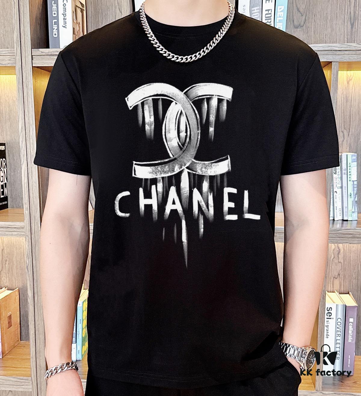 6931a1beccd8ab3d7af95cba CHANEL Men's Summer High-Quality Double-Mercerized Cotton Suit Set, Imported Premium Fabric, Stylish and Versatile Design