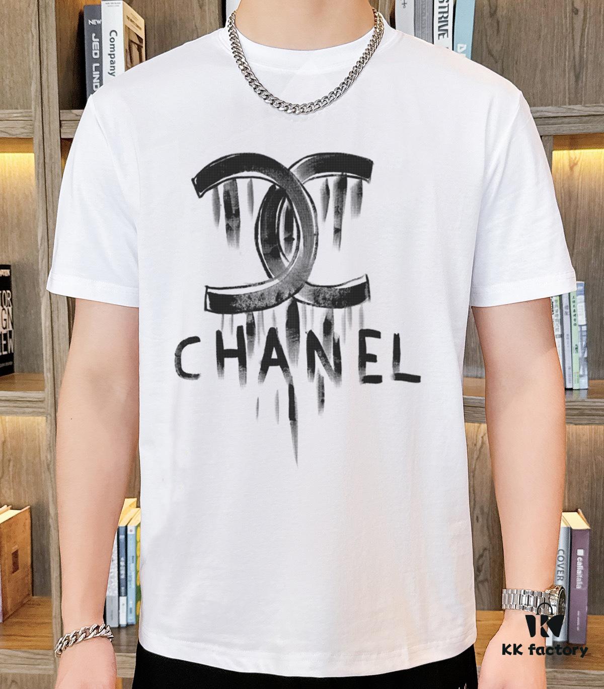 6931a1beccd8ab3d7af95cbb CHANEL Men's Summer High-Quality Double-Mercerized Cotton Suit Set, Imported Premium Fabric, Stylish and Versatile Design
